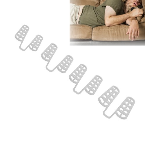 4Pcs Mini Anti-Schnarch-Nasenclip Transparent Komfortable Schlafhilfe Stop S FSK - Bild 15 von 24