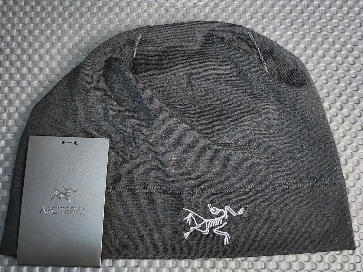 帽子 ARC'TERYX RhoLightweight Wool Toque L/XL Arc'teryx Rho Lightweight Wool Toque Black Arc'teryx Beanie