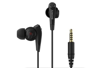 SONY MDR-NC31E Black Noise Cancelling Earphones for Xperia Series - New