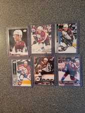 6 Various hockey cards Upper Deck  Colorado Avalanche Gabriel Landeskog