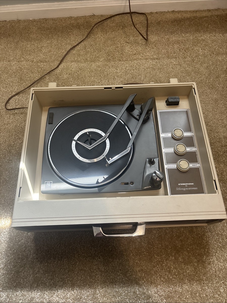 昭和音楽　My Song Box CD12枚セット(ケース付き) Vintage Magnavox 1P2511 Stereophonic Portable Record Player