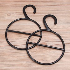 10 PCS Scarf Hanger for Multiple Scarves Ring Clothes Bathrobe Organizer