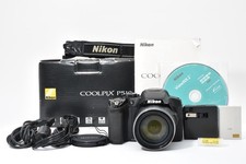Nikon COOLPIX P510 Black 42x Zoom Digital Camera Boxed Tested Working Japan