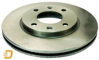 2X Bremsscheibe Denckermann B130206 2 Bremsscheiben Vorderachse Vorne