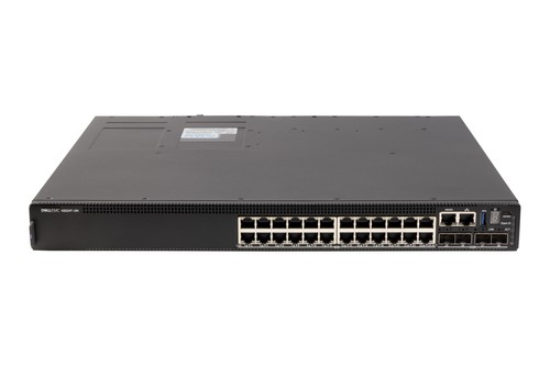 Commutateur Dell PowerSwitch N3224T-ON 24x1GbE / 4x10GbE / 2x100GbE QSFP28 PSU + VENTILATEUR - Photo 2/3