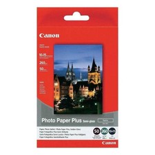 Image of Original Canon SG-201 10x15cm Photo Paper Plus Semi Glossy 260gsm 50 Sheets