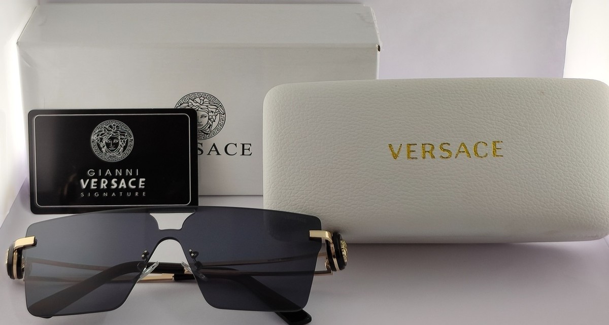 Luxury Versace Sunglasses | Rose Gold Frame | 100% UV 
