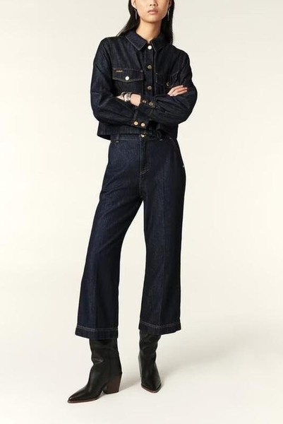 Women Ba&sh Jeans Navy Denim 28 / M