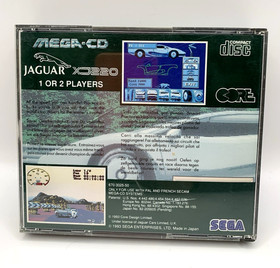 Jaguar XJ220 Sega Mega CD Game Complete