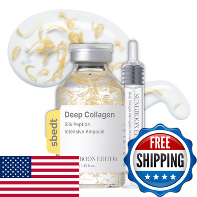 Sungboon Editor Deep Collagen Silk Peptide Intensive Lifting Ampoule Korean