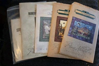 Misc Lot Of 5 Mckenna Ryan Pine Needles Quilt Patterns (Non Christmas Designs) - Image 1 of 4