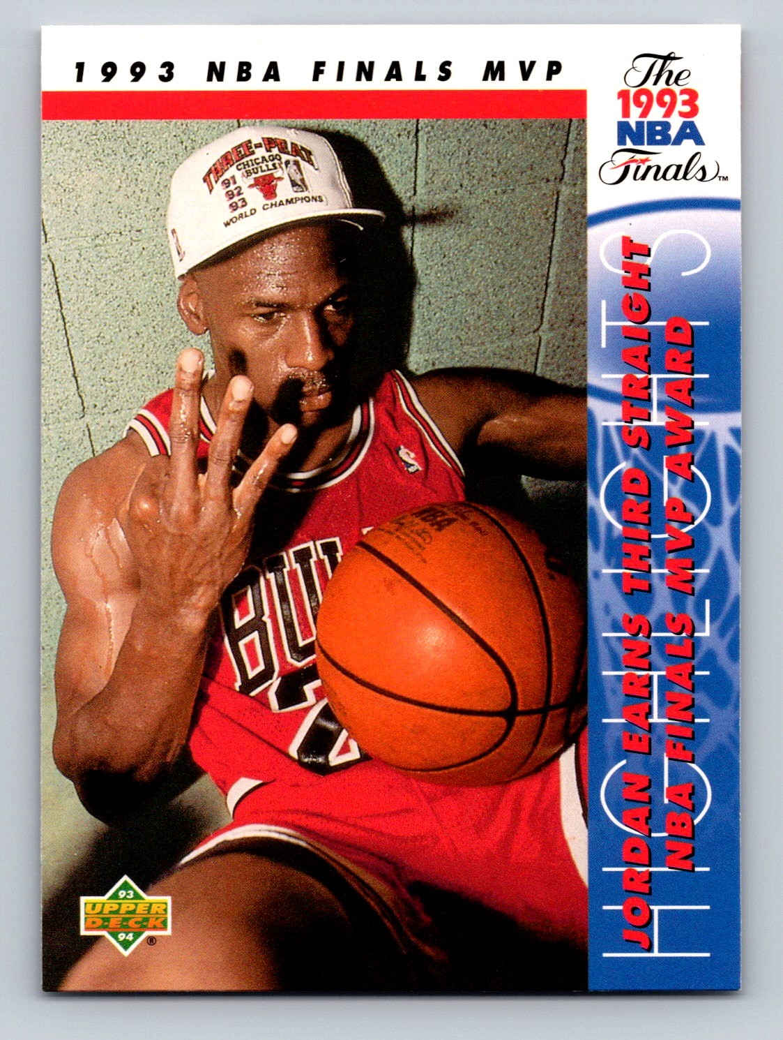 1993-94 Upper Deck #204 Michael Jordan Chicago Bulls HOF