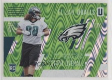 2017 Panini Unparalleled Class of Rookie Lime Green /499 Elijah Qualls #246 1o3