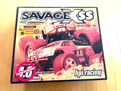 HPI Savage X SS Nitro RC Monstertruck OS MAX-30VG 4WD unbenutzt Vintage Bausatz