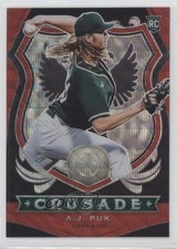 2020 Panini Chronicles Crusade Ruby Wave Prizm /199 AJ Puk #20 fm0