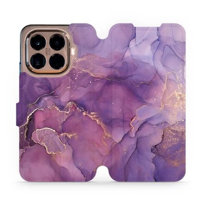 Handyhülle mit Klappe für Xiaomi 15T Pro Mobiwear Case Flip Cover Etui Violett