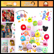 24 PCs Kids Keychains - Easter Egg Fillers, Party Favors, Goodie Bag Stuffers, C