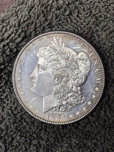 1885 BU GEM MORGAN SILVER DOLLAR UNC MS  PL U.S. MINT RARE COIN