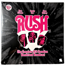 Rush LP Vinyl Live Complete 1974 Canadian Bandstand NEW Sealed Pre-Neil Peart