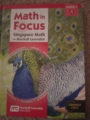 Math In Focus Singapore Math Course 1A Marshall Cavendish