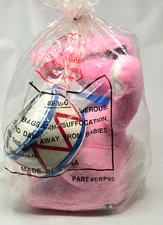 1995 Advertising 20" Large Plush Energizer Pink Bunny in Flip Flops NEW IN BAG