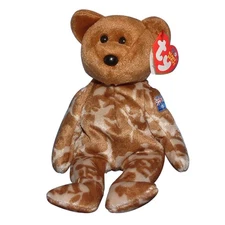 Ty Beanie Baby Hero australia - MWMT (Bear Country Exclusive 2003) Military