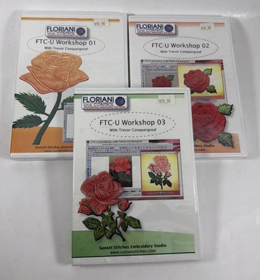 Floriani Total Control FTC-U Workshop 01 02 & 03 - Sealed 