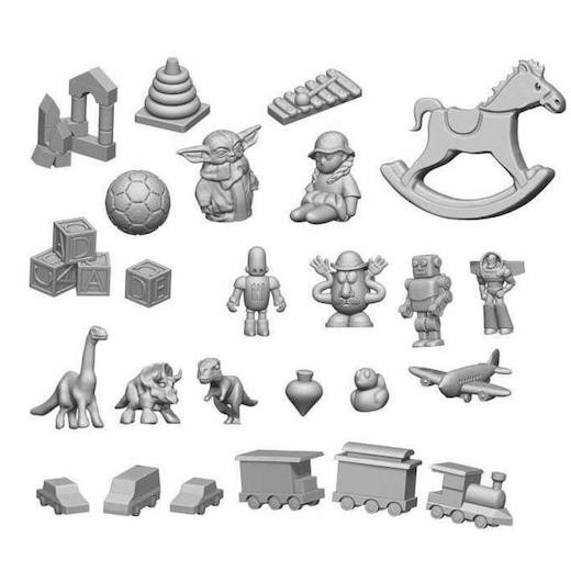Green Stuff World 3D Printed Resin Bits - Children Toys 1:48-1:35