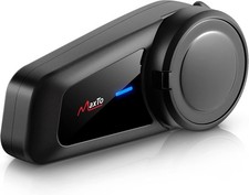 MAXTO M2 Helmet Bluetooth Headset 2-6 Riders 1000m, Universal Pairing Motorcycle