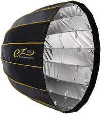 EZ Lock 38" Deep Parabolic Quick Softbox, 16-Sided Parabolic Softbox Opens up an