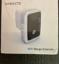 RANGEXTD WiFi Extender with Ethernet Port - WiFi Signal Booster for Home Incr...