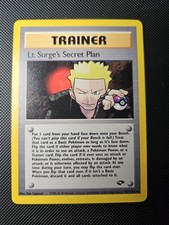 Lt. Surge's Secret Plan 107/132 Gym Challenge Regular on eBay
