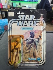 Star Wars Sand People 1977 Kenner on Card 38280 12 Back