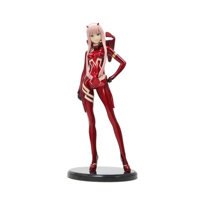 Red Suit Anime Girl Action Figure 24cm Cartoon Statue Collection Model Toy Gift