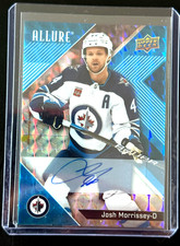 2024-25 Allure Hockey Josh Morrissey Blue Line Auto /35