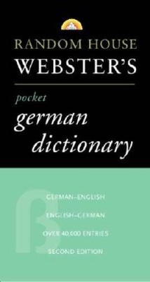 Random House Webster's Pocket German Dictionary, 2nd Edition - Paperback - GOOD