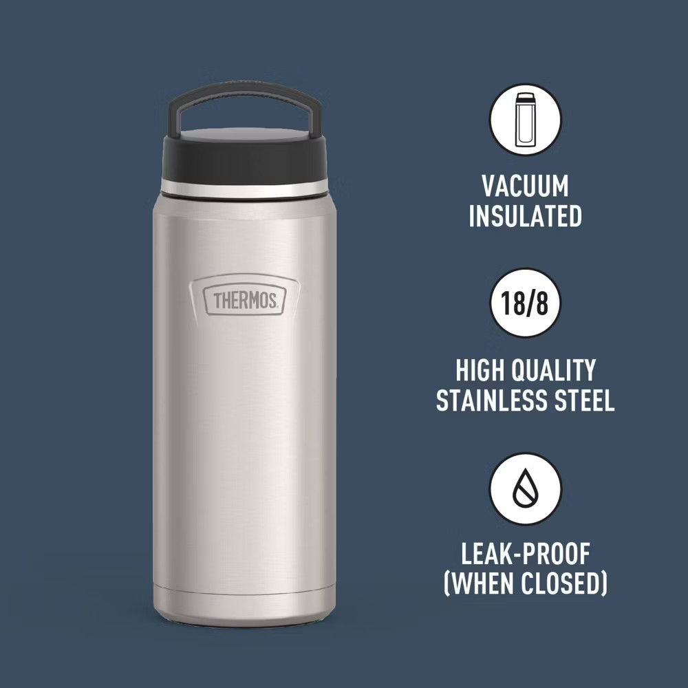 Thermos 40oz Stainless Steel Vacuum Insulated Water Bottle Wide Mouth