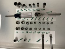 Craftsman 18 Pc 14 Drive Sae And Metric Mm Shallow Socket Set 6pt Craftsman 18 Pc 14 Drive Sae And Metric Mm Shallow Socket Set 6pt