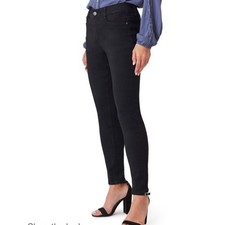 Angels Forever 360 Sculpt Skinny Mid-Rise Jeans Size 10 Black 3511-12