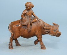 Treasured Small Leaf Boxwood Cowherd Ornament