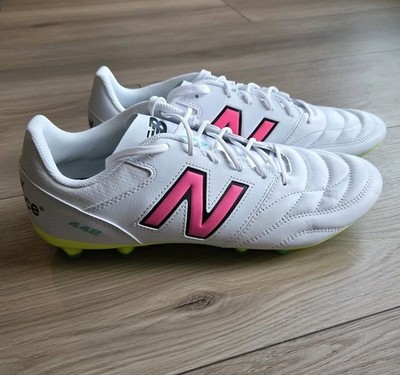 New Balance 442 V2 FG Soccer Cleats Men's 12 Women's 13.5 White