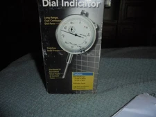 Cen-tech Machinist Dial Indicator 1" Travel 00623. Dual Markings 