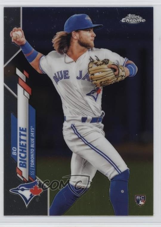 2020 Topps Chrome Bo Bichette (White Jersey) #150 Rookie RC 0b6c