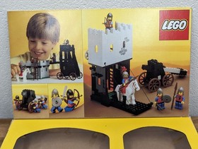 Lego 6061 Siege Tower Castle Original Box RARE Box Knights Vintage 6081 6086