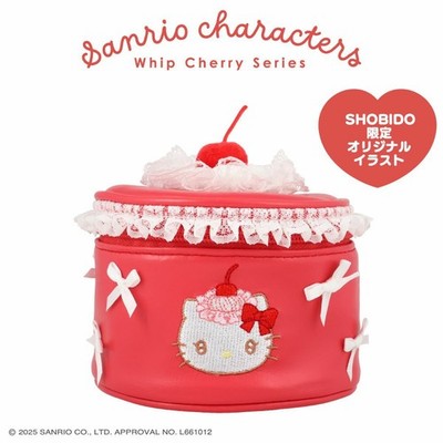 Sanrio Characters Hello Kitty Cake Shaped Pouch ''Whipped Cherry'' 2026SS JP LTD