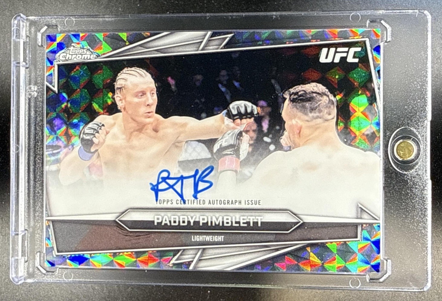 2026 TOPPS CHROME UFC PADDY PIMBLETT #BAV-PP AUTO