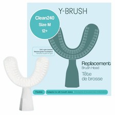 Y-Brush New Clean240 Brush Head Replacement - 1 Count Pack of 1 ,