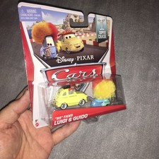 Disney PIXAR Cars Movie Super Chase 95 Fans Luigi Guido 2013 RARE VHTF NEW