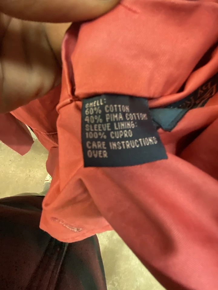 Polo Ralph Lauren Men's Sportsman Jacket 44l Salmon Pink - Image 4 of 4