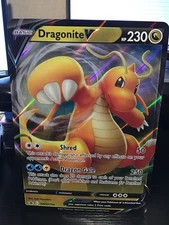 Dragonite V SWSH154 Jumbo Pokemon Black Star Promo